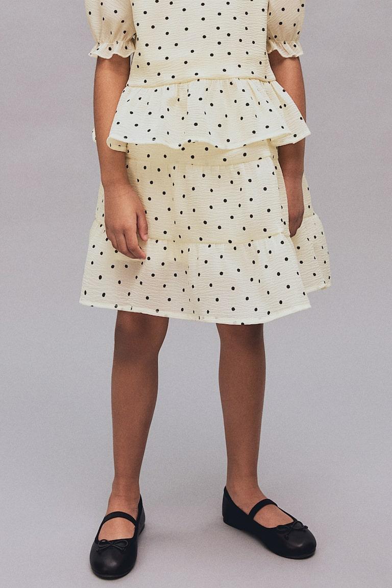 H&M Tiered skirt Meist gekauft