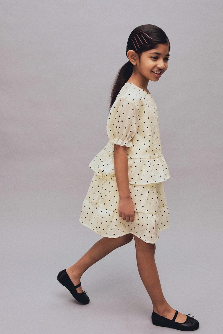 H&M Tiered skirt Blitzverkäufe