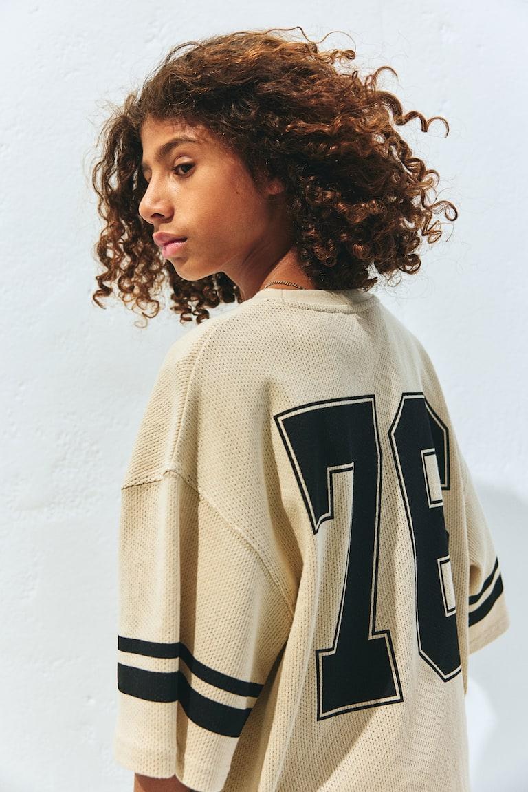 H&M Hockeyshirt in Loose Fit Exklusivangebot