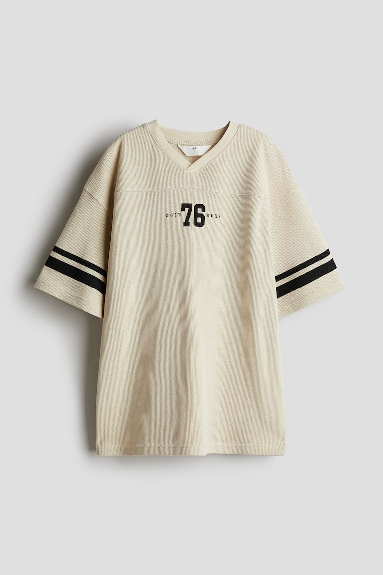 H&M Hockeyshirt in Loose Fit Exklusivangebot