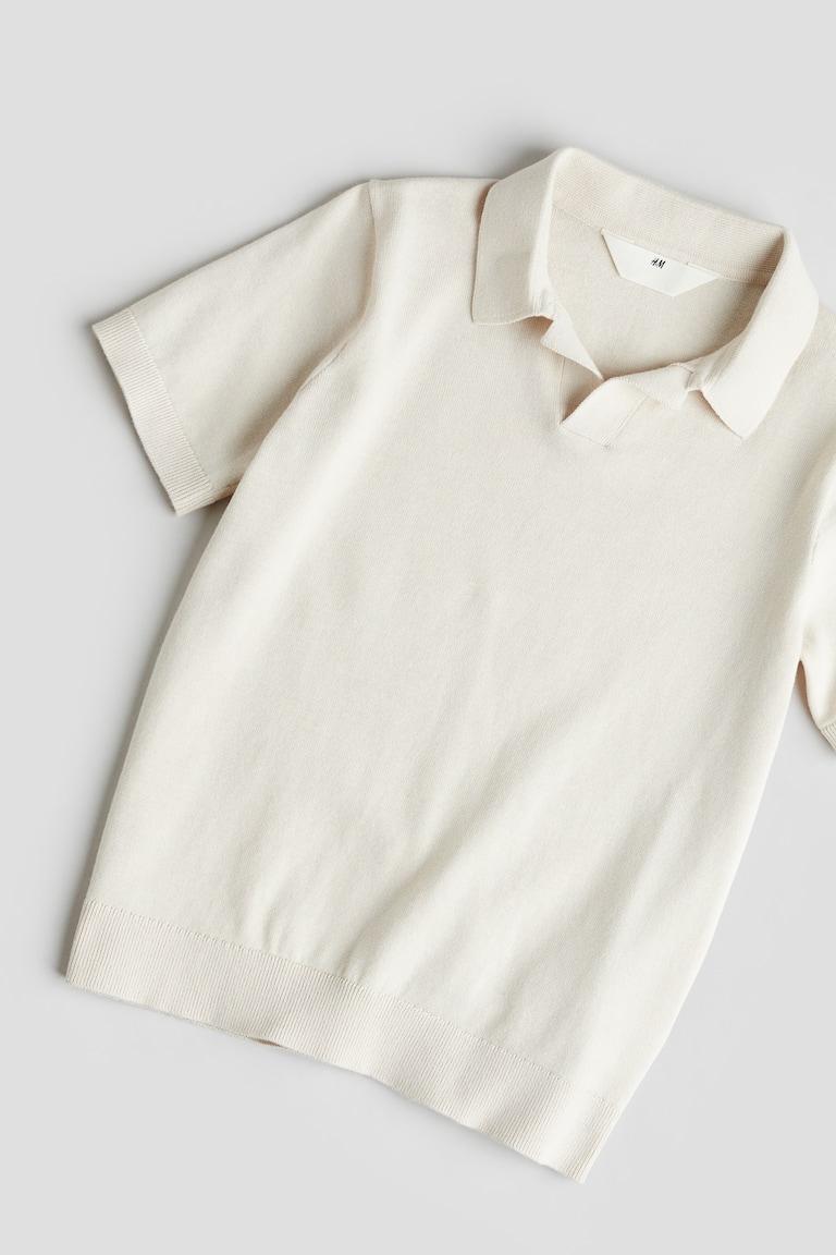H&M Poloshirt aus Feinstrick Black Friday