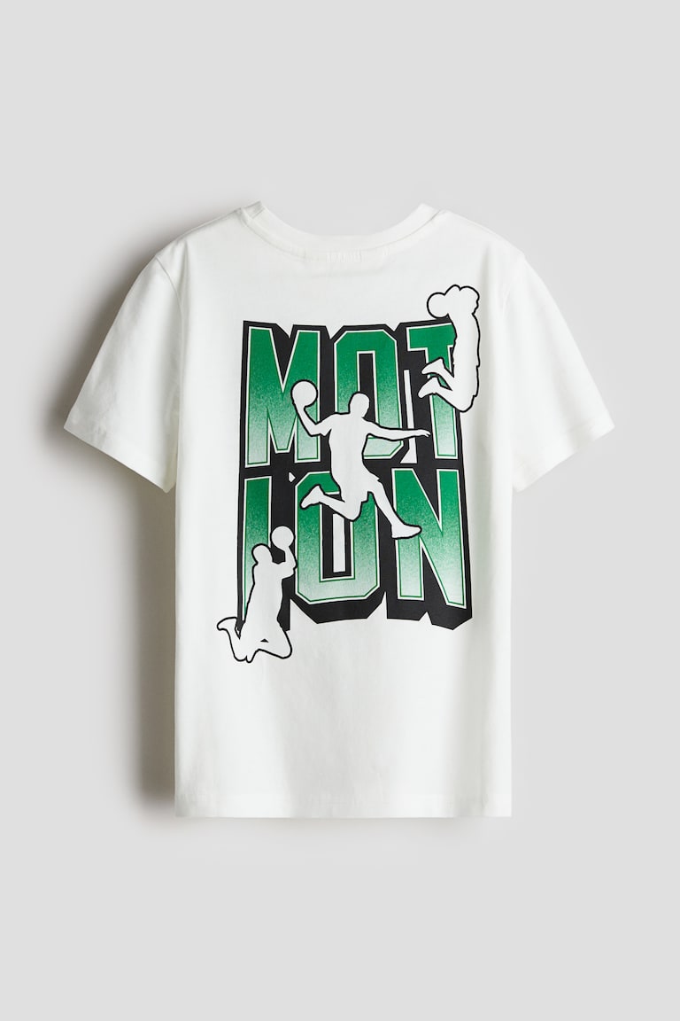 H&M T-Shirt mit Print Riesige Ersparnisse