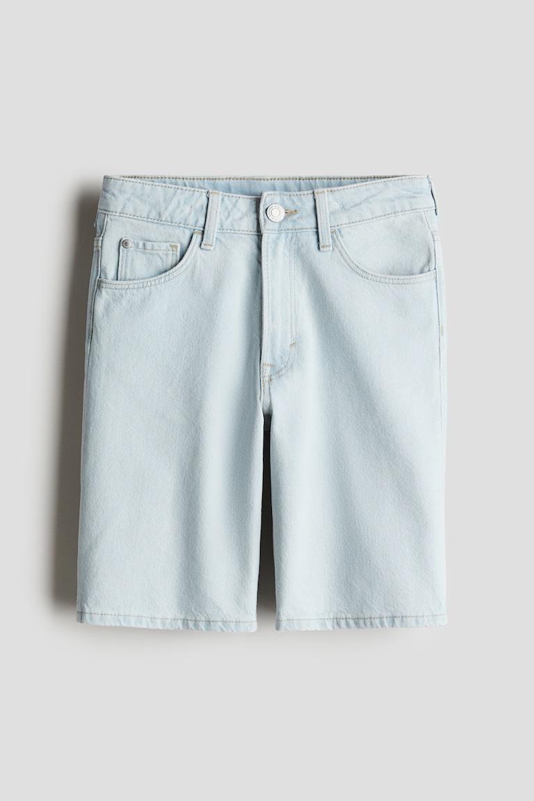 H&M Jeansshorts in Loose Fit Super Sparpreis
