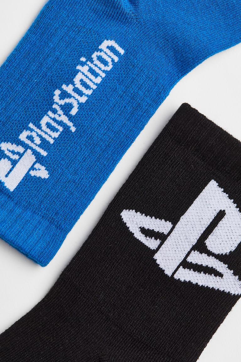 H&M 5er-Pack Socken mit Intarsienmotiv Neueste Stile