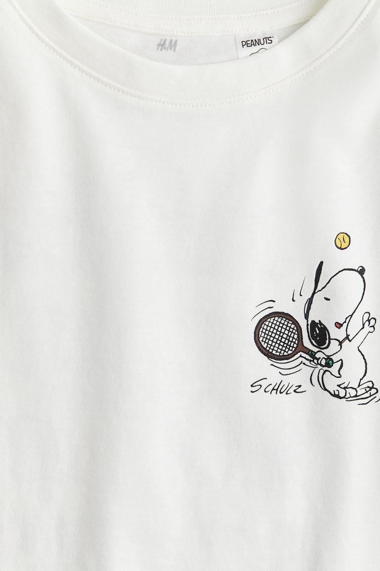 H&M T-Shirt mit Print Vierteljährliche Förderung
